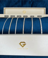 Diamond Tennis Bracelet - Natural Round Diamonds