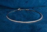 2 Carat Choker Diamond 14k Gold Necklace