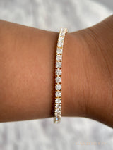Diamond Tennis Bracelet - Natural Round Diamonds