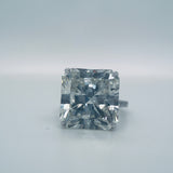 15 Carat Cushion Cut Natural Diamond Engagement Ring
