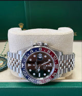 Rolex GMT-Master II 40mm Black Dial Blue/Red Bezel "Pepsi" Jubilee - 126710BLRO - New 2025
