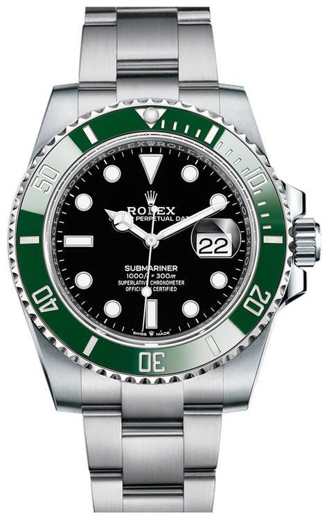 Rolex Submariner Stainless Steel "Starbucks" 41mm Green Dial - 126610LV - 2023