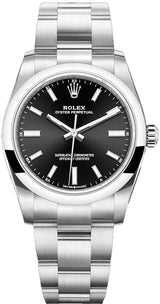 Rolex Oyster Perpetual 34mm Black Dial - 124200 - Brand New 2023