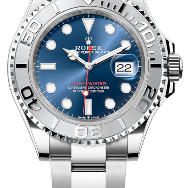 Yacht master blue dial sale