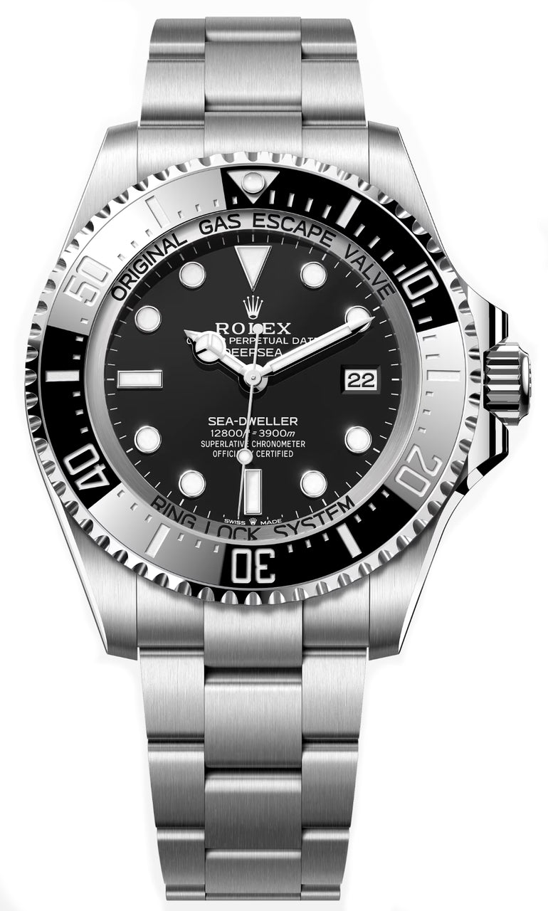 Rolex Deepsea 44mm Black Dial - 136660 - New 2025