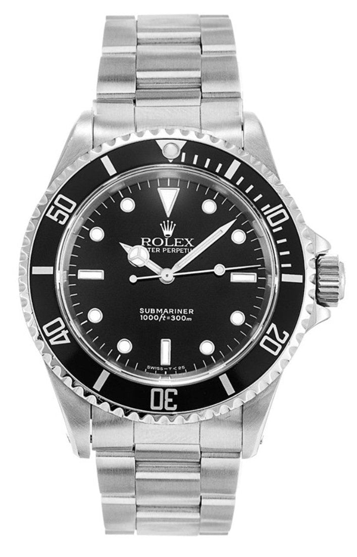 Rolex Submariner No Date 40mm Stainless Steel Pre-Owned - 14060