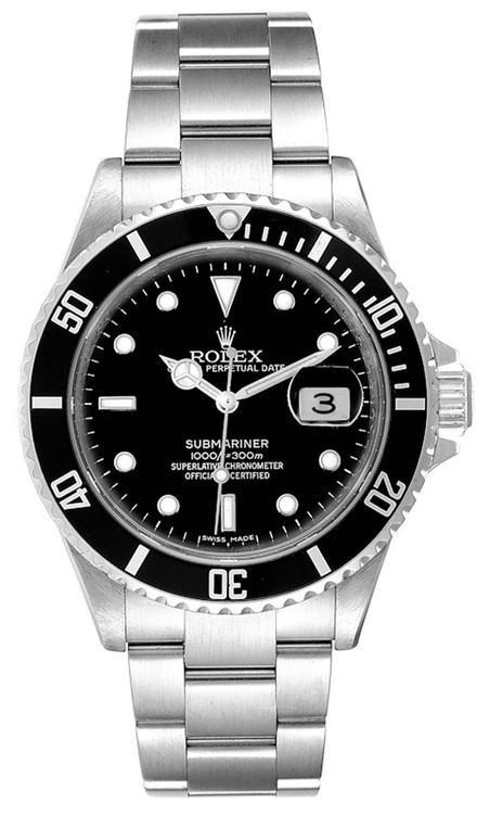 Rolex Submariner Stainless Steel Ceramic Black Dial 40mm – 16610 - 2003