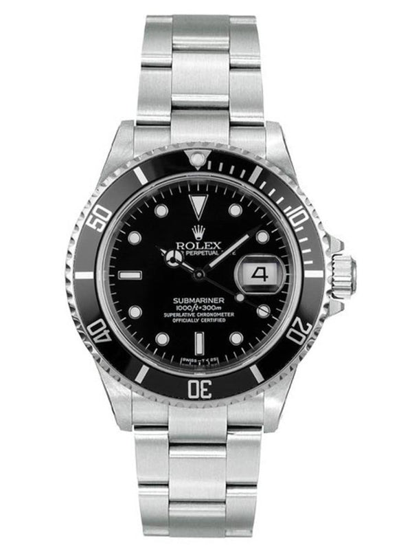 Rolex Submariner Date 40mm Stainless Steel Pre-Owned - 16610