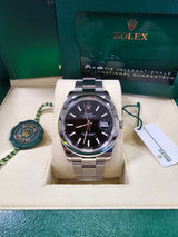 ***CUSTOM PAYMENT LINK FOR R.*** Rolex Datejust 41mm Smooth Bezel Black Index Dial Oyster - 126300 - New 2024