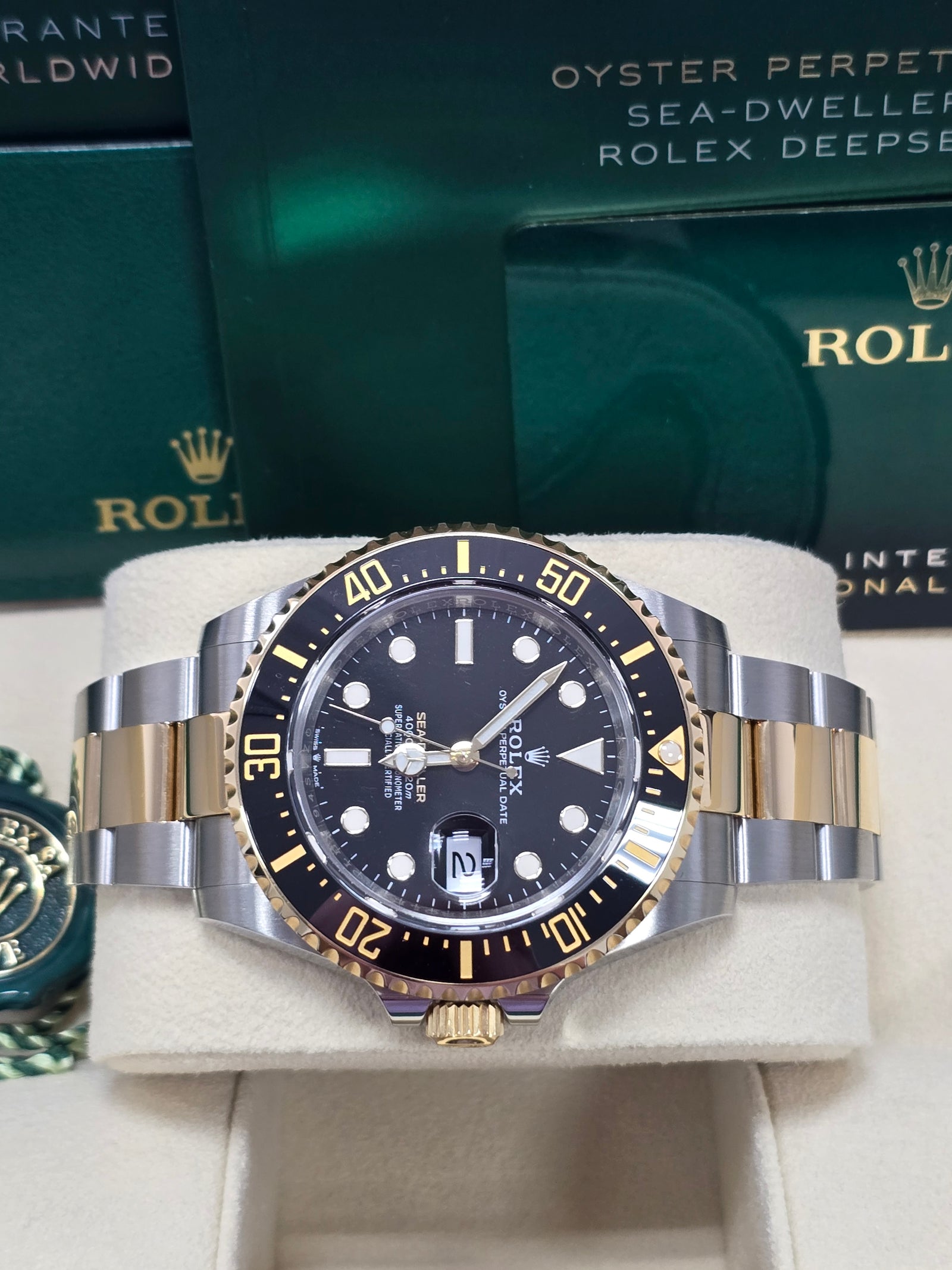 2 tone sea dweller best sale