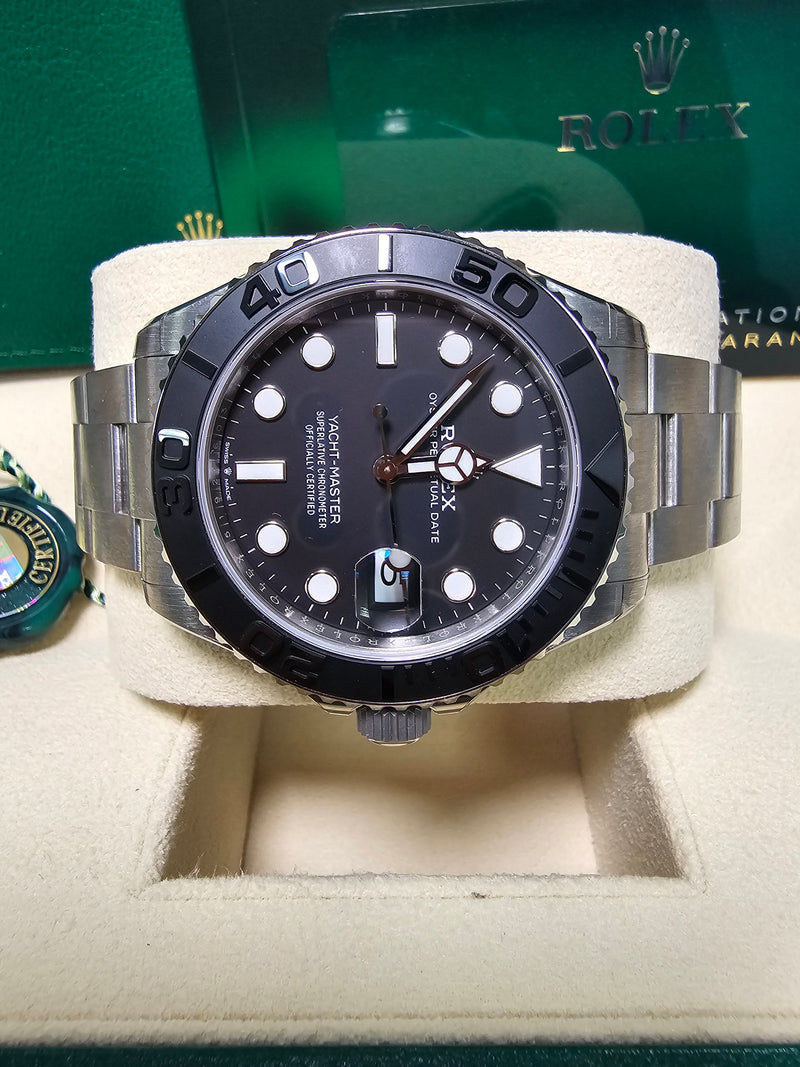 Rolex Yacht-Master 42mm Titanium Black Dial - 226627 - Brand New 2024