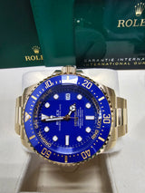 Rolex Deepsea 44mm Yellow Gold Blue Dial - 136668LB - New 2025