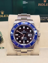 Rolex Submariner 41mm White Gold Black Dial Blue Bezel "Cookie Monster" - 126619LB - Brand New 2024