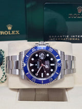 Rolex Submariner 41mm White Gold Black Dial Blue Bezel "Cookie Monster" - 126619LB - New 2025