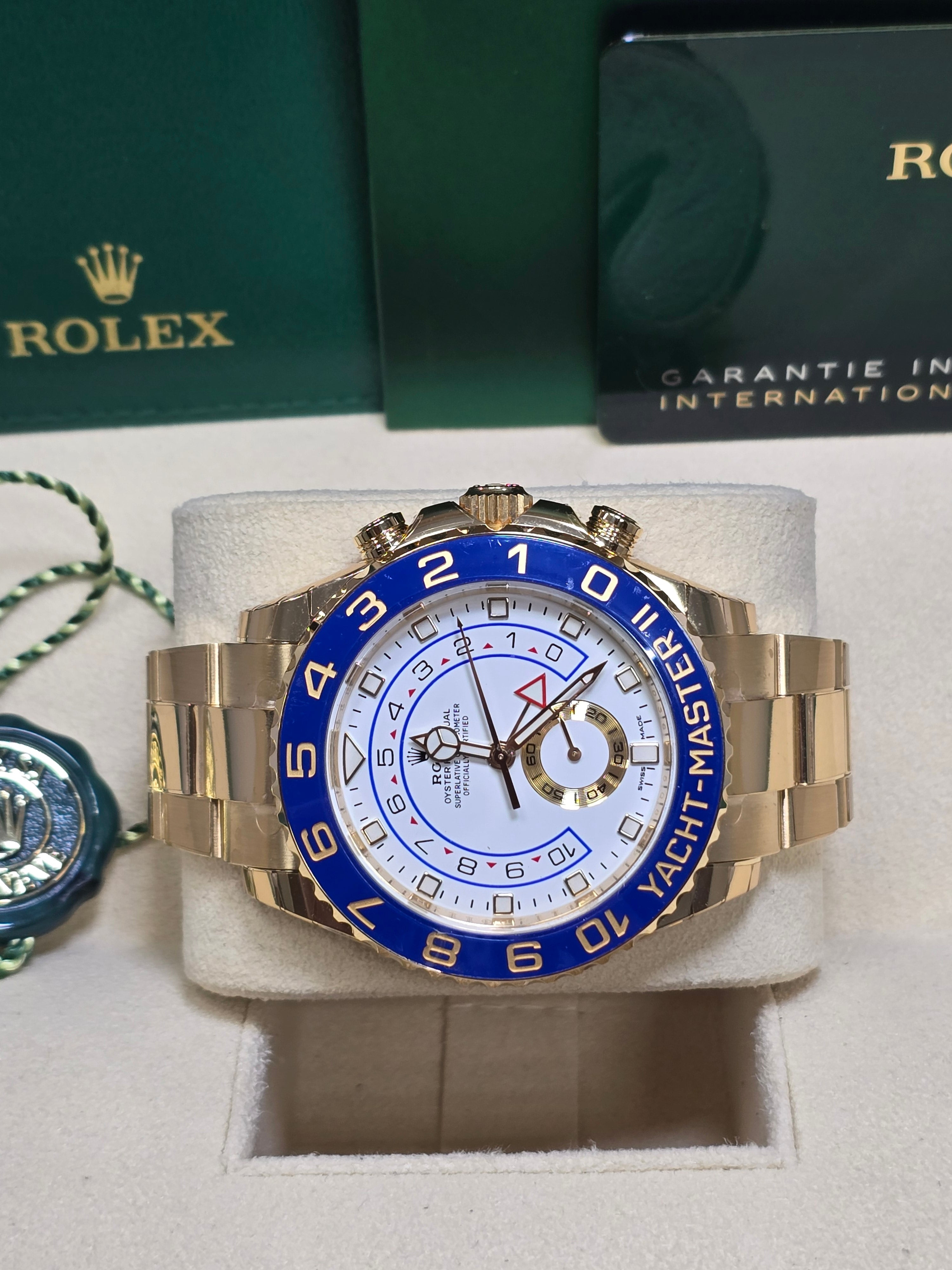 Rolex Yacht-Master II 44mm Yellow Gold - 116688 - Mint 2023