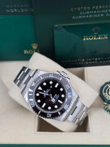 Rolex Submariner 41mm No Date Stainless Steel Black Dial Black Bezel  - 124060  - New 2025