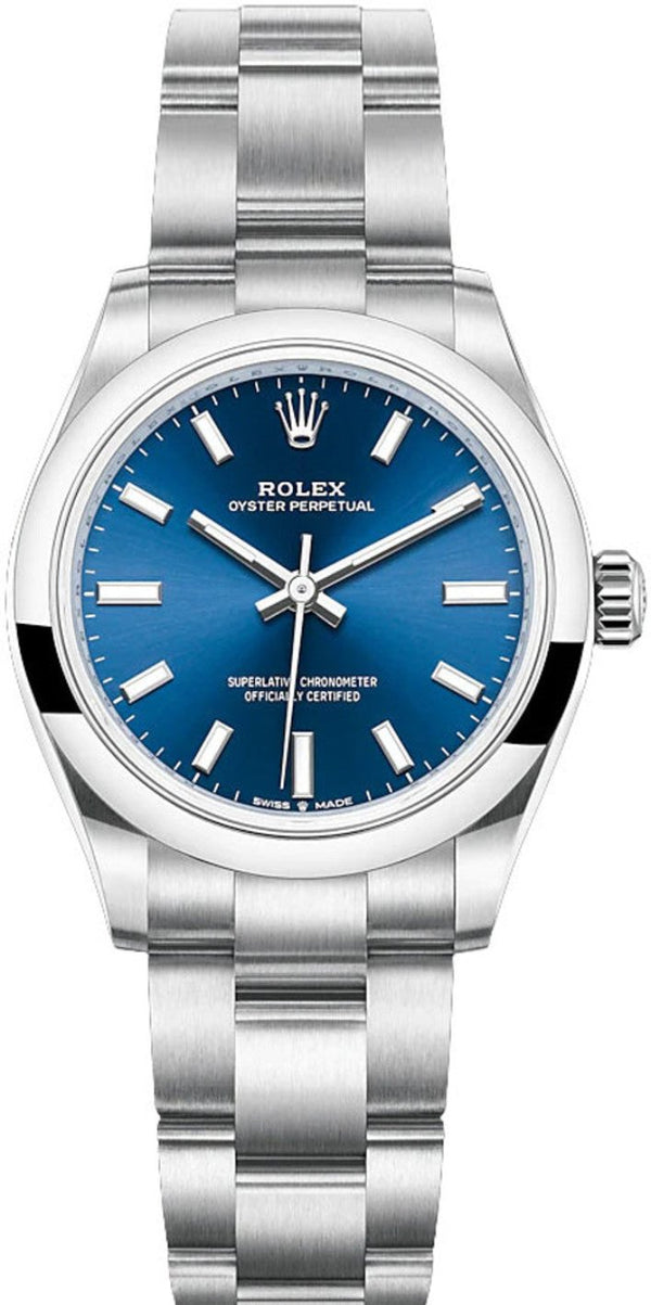 Rolex Oyster Perpetual 31mm Blue Dial - 277200 - New 2025