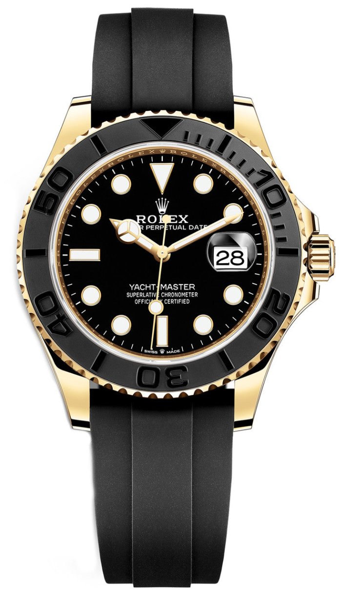 Rolex Yacht-Master 42mm Yellow Gold Black Dial Oysterflex – 226658 – New 2025 / 2026