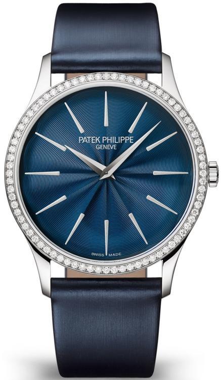 Patek Philippe Calatrava 18k White Gold 35mm Blue Dial - 4997/200G-001