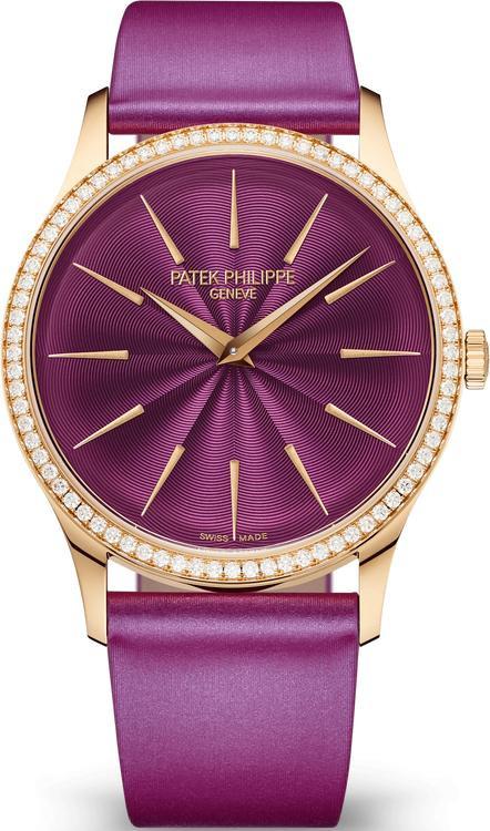 Patek Philippe Calatrava 18k Rose Gold 35mm Purple Dial - 4997/200R-001