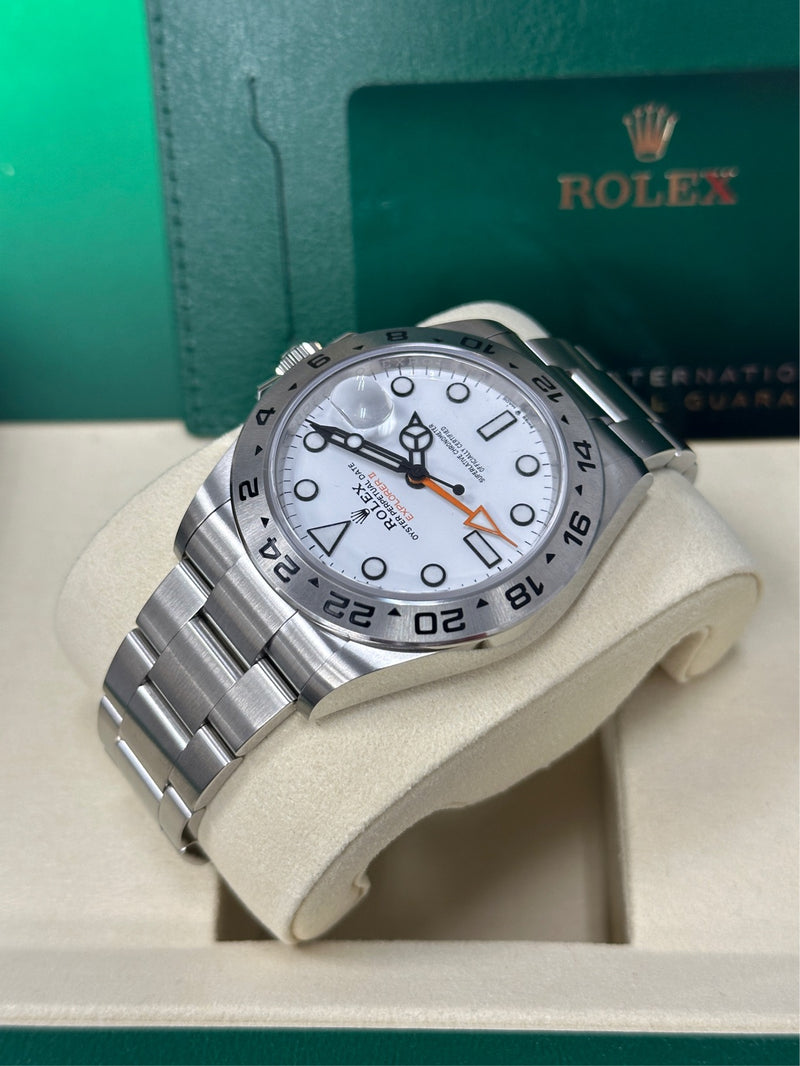 Rolex Explorer II 42mm White "Polar" Dial - 226570 - New 2025