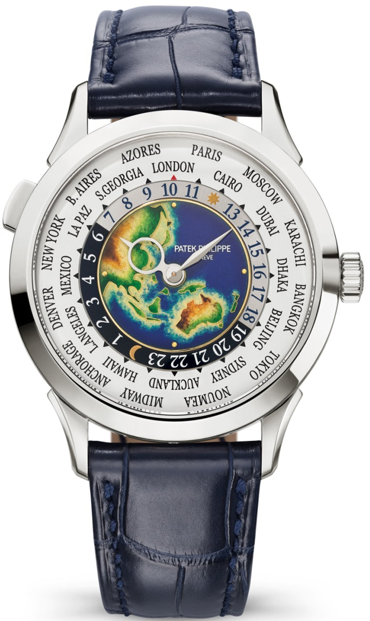 Patek Philippe Complications World Time White Gold Ocean Dial 5231G-001 - New 2024