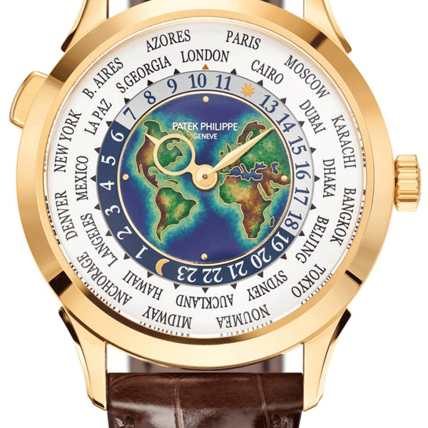 Patek Philippe Complications World Time Yellow Gold Ocean Dial