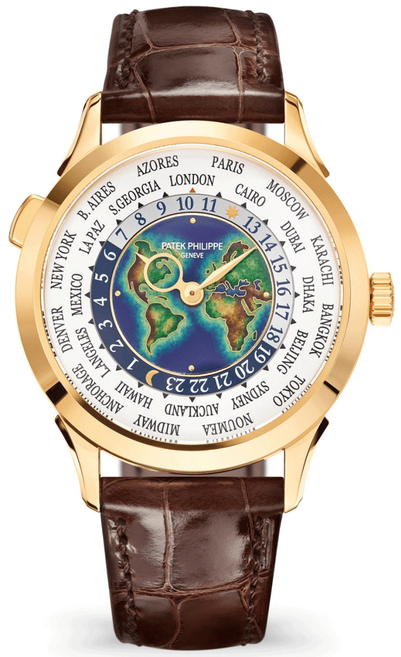 Patek Philippe Complications World Time Yellow Gold Ocean Dial 5231J-001 - New 2023