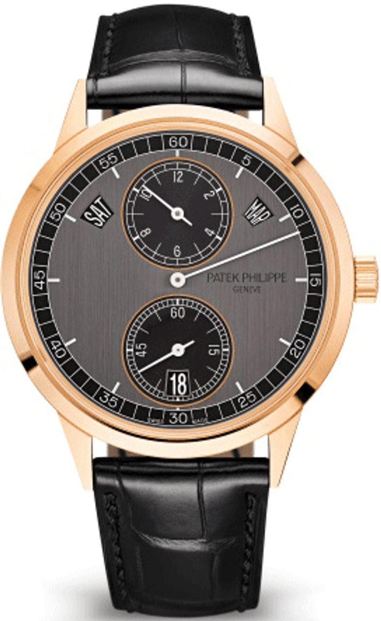 Patek Philippe Complications Annual Calendar Rose Gold Graphite Dial 5235/50R-001 - New 2024