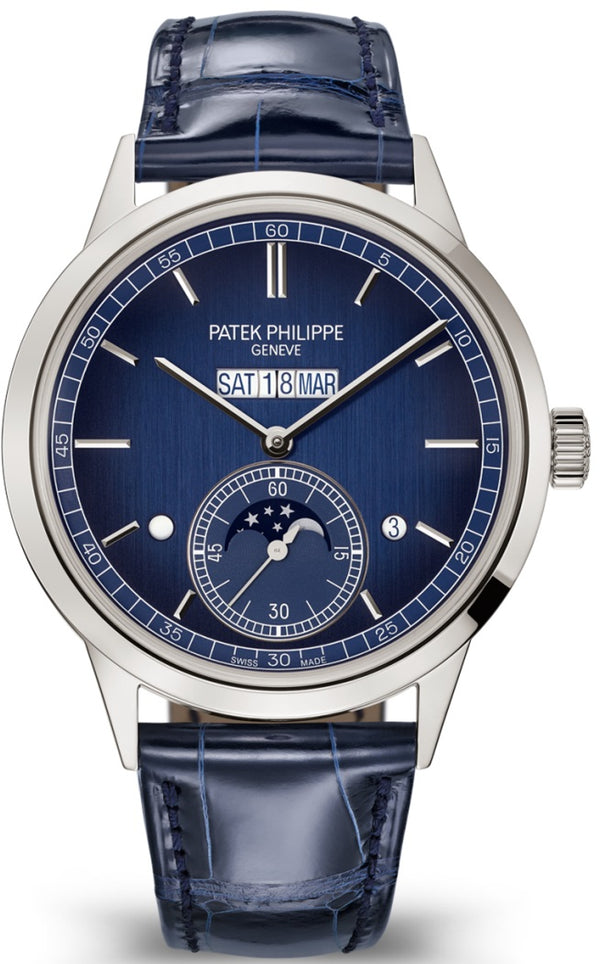 Patek Philippe Complications Annual Calendar Platinum Blue Dial 5236P-001 - New 2024