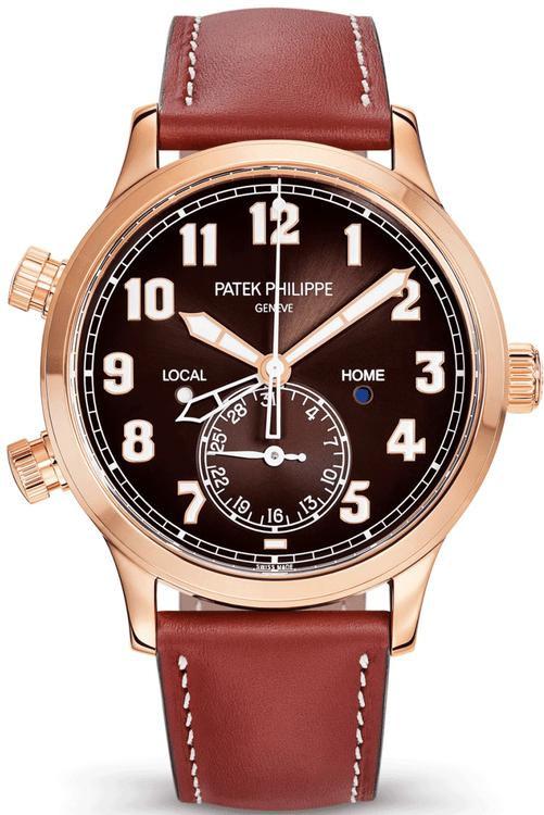 Patek Philippe Calatrava 18k Rose Gold 42mm Brown Dial - 5524R-001