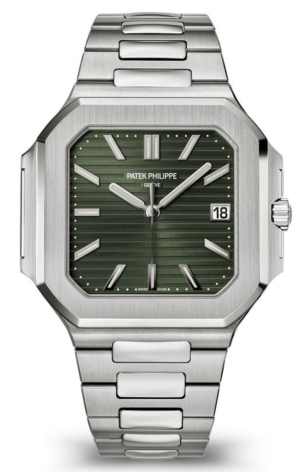 Patek Philippe Cubitus 5821/1A-001 Stainless Steel Green Dial - New 2024