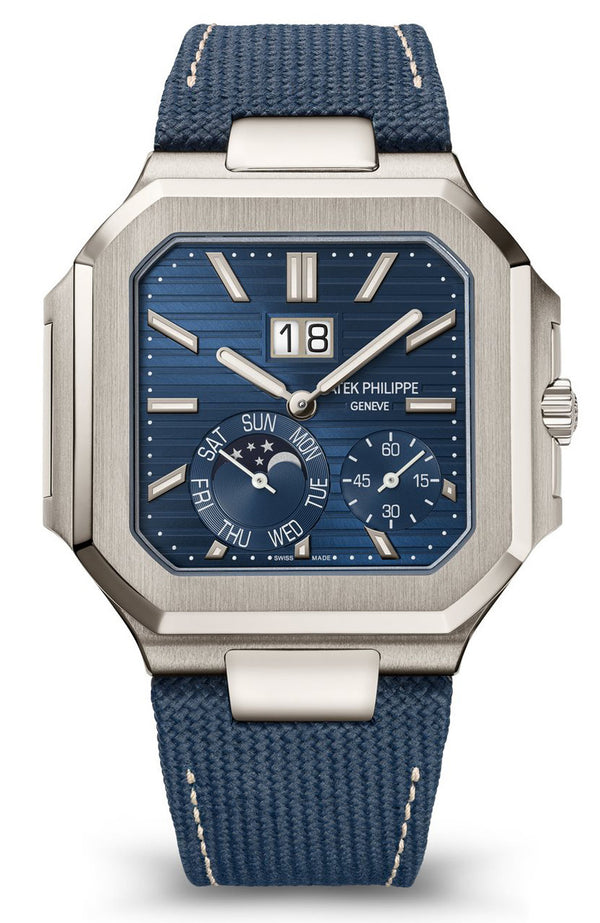 Patek Philippe Cubitus 5822P-001 Platinum Blue Dial - New 2024