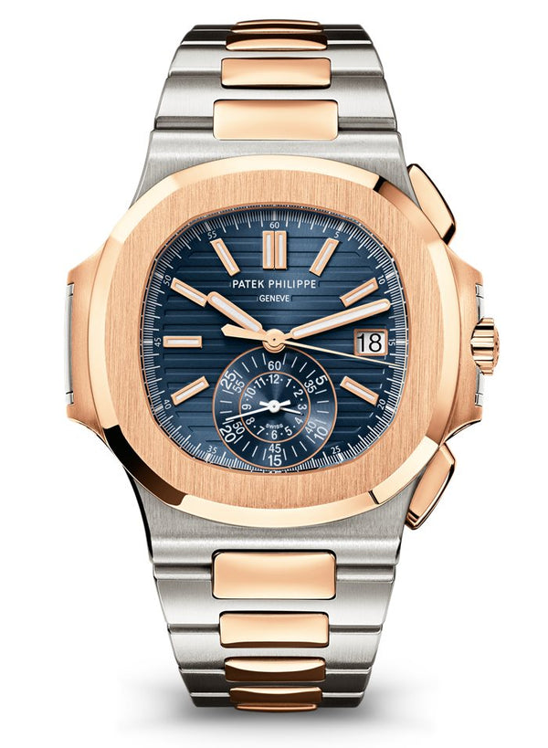 Patek Philippe Nautilus Two-Tone Rose Gold Flyback Chronograph - 5980/1AR-001 - Brand New 2024/Mint 2019