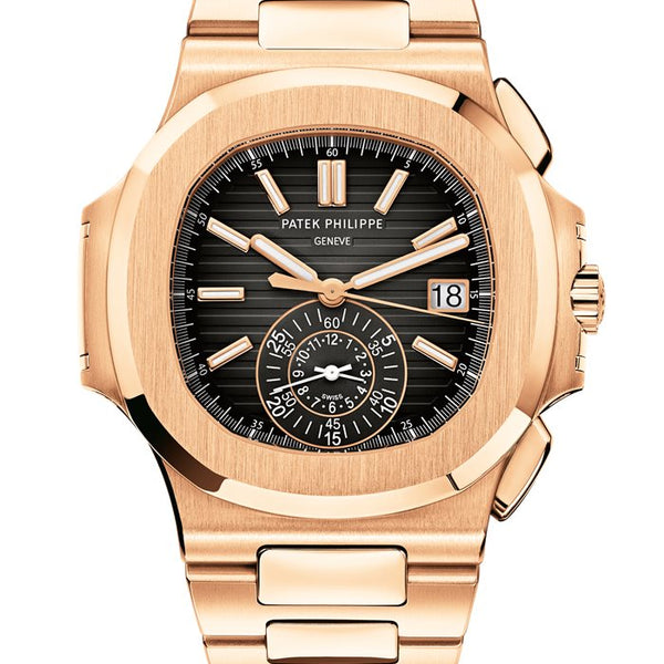 Nautilus chronograph rose gold sale