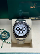 Rolex Cosmograph Daytona 40mm Ceramic Bezel White "Panda" Dial - 126500LN - New 2025