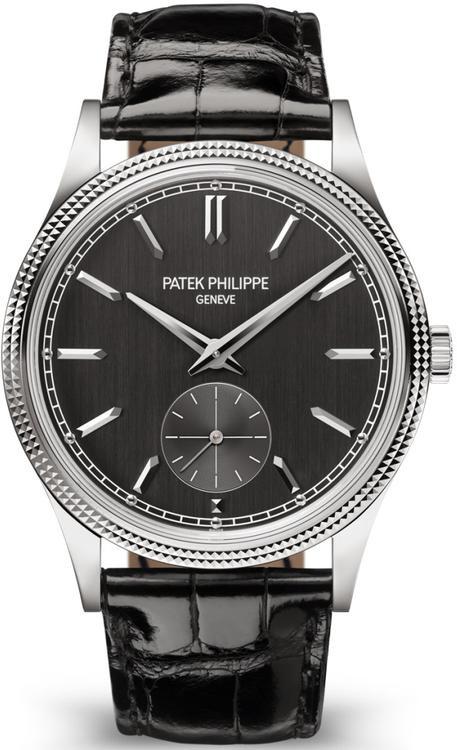 Patek Philippe Calatrava 18k White Gold 39mm Grey Dial - 6119G-001