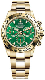 Rolex Cosmograph Daytona 40mm Yellow Gold Green Dial “John Mayer” - 116508 - Brand New 2023