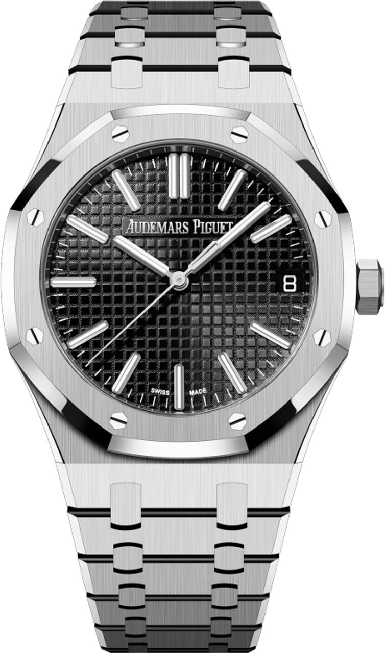 Audemars Piguet Royal Oak 41mm Black - 15510ST.OO.1320ST.07 - New 2025