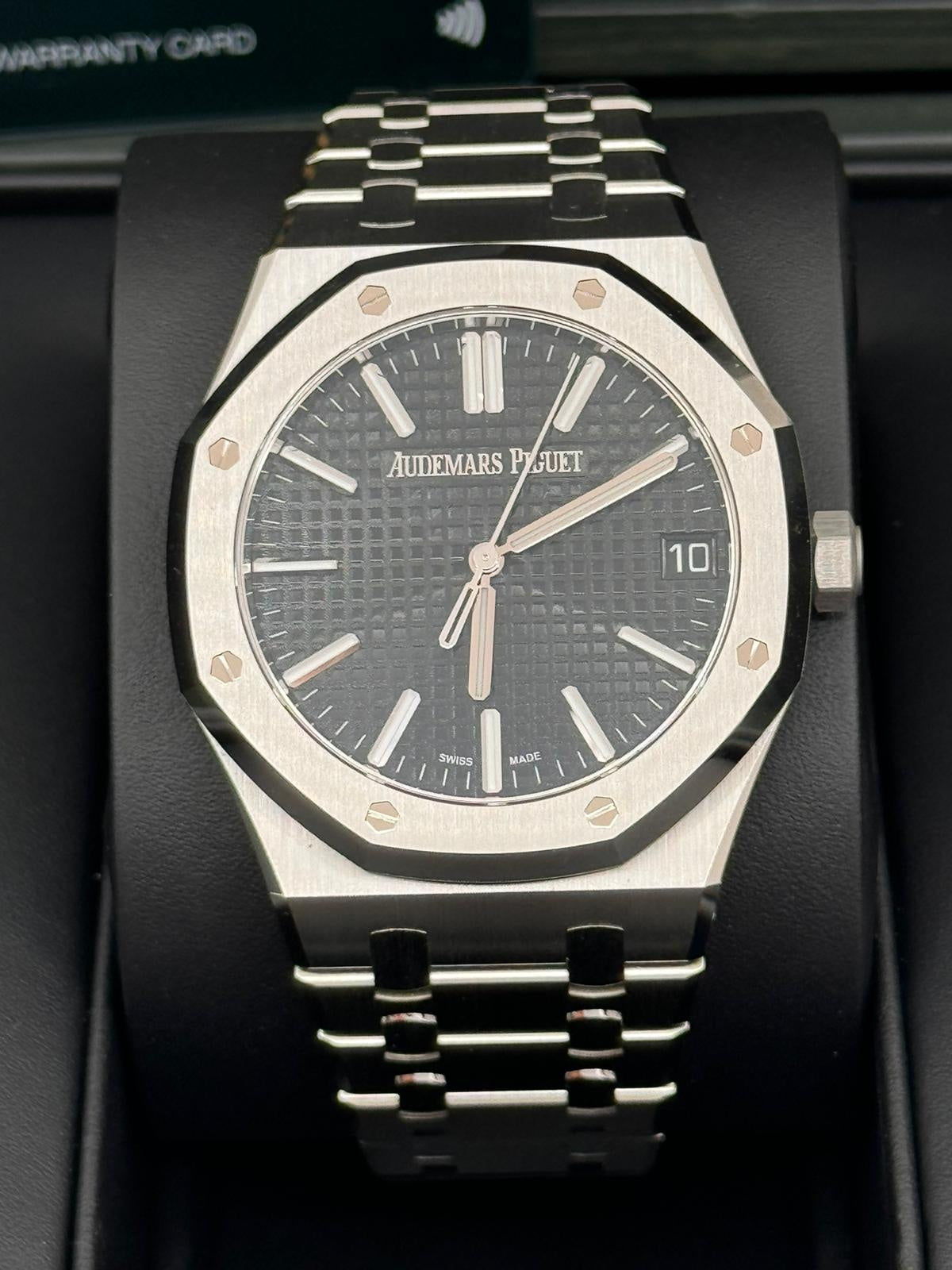 Audemars Piguet Royal Oak 41mm Black - 15510ST.OO.1320ST.07 - New 2025