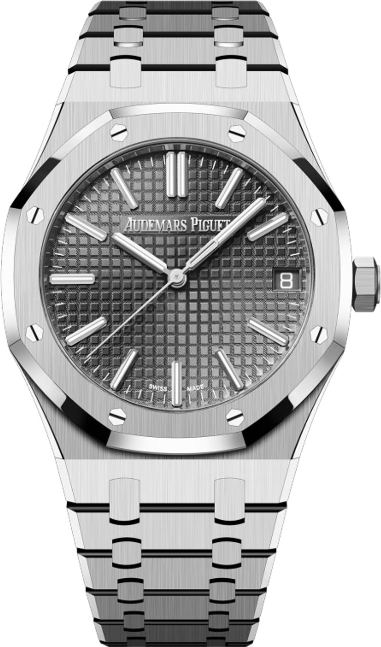 Audemars Piguet Royal Oak 41mm Grey/Slate - 15510ST.OO.1320ST.10 - New 2025