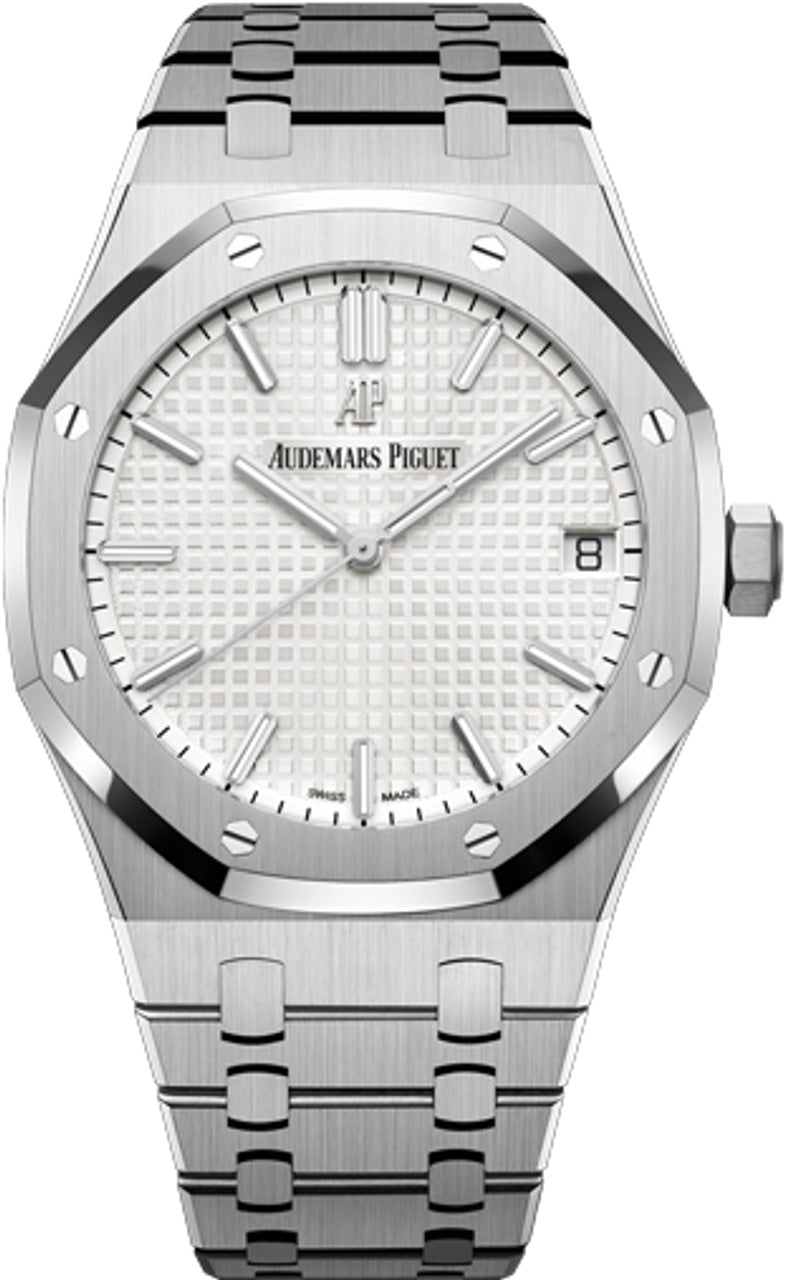 Audemars Piguet Royal Oak 41mm White Dial 15500ST.OO.1220ST.04 - New 2023