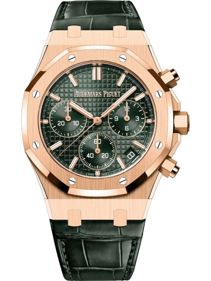 Audemars Piguet Royal Oak Green One Gold 26240OR.OO.D404CR.02 Rose Gold Green