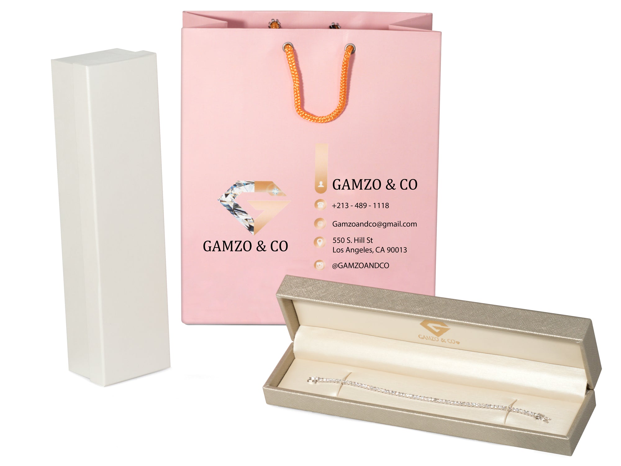 Lab Grown Diamond Tennis Bracelet - Emerald Cut