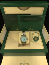 Rolex Oyster Perpetual 31mm Turquoise Blue Dial - 277200 - New 2025