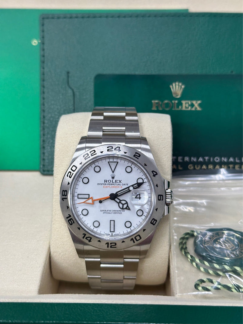 Rolex Explorer II 42mm White "Polar" Dial - 226570 - New 2025