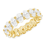 OVAL CUT DIAMOND ETERNITY BAND