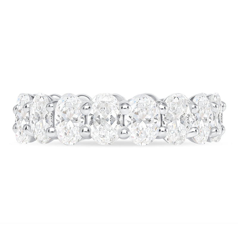 Oval Eternity Band