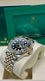 Rolex GMT-Master II 40mm Two-Tone Yellow Gold Black Dial Jubilee "Bumblebee/Zombie" - 126713 - New 2025