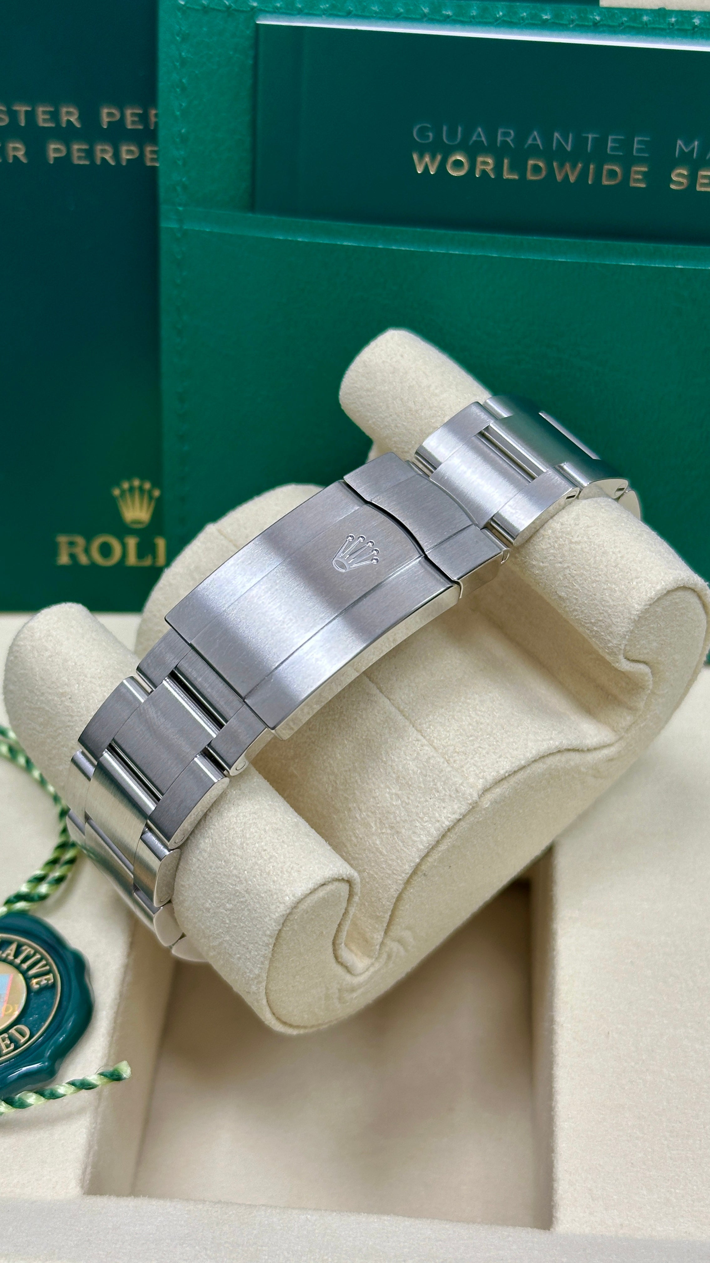 Rolex Oyster Perpetual 41mm Silver Dial Oyster Bracelet – 134300 – New